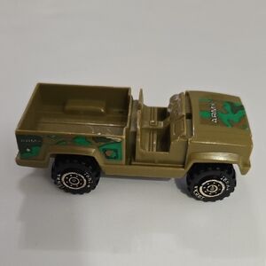 Vintage Tonka military army toy jeep